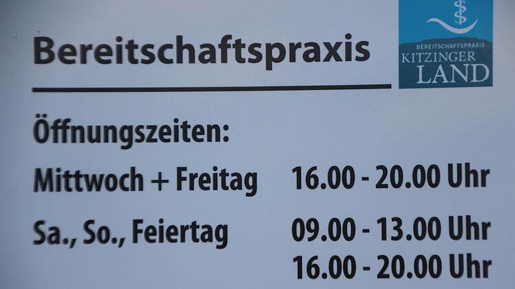 Dienstzeiten: Mittwoch- und Freitagnachmittag sowie am Wochenende und an Feiertagen ist die Bereitschaftspraxis geöffnet. Foto: Diana Fuchs