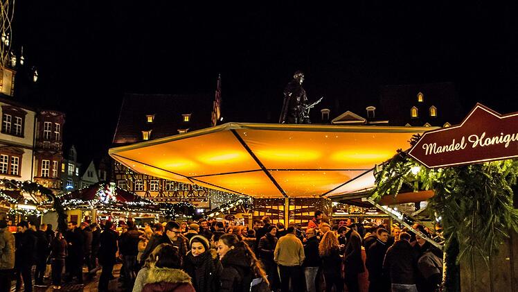 Malerisch: Impressionen vom Coburger WeihnachtsmarktFoto: Jochen Berger
