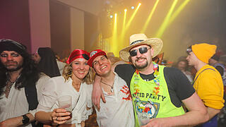 Beste Partystimmung in der Stadthalle