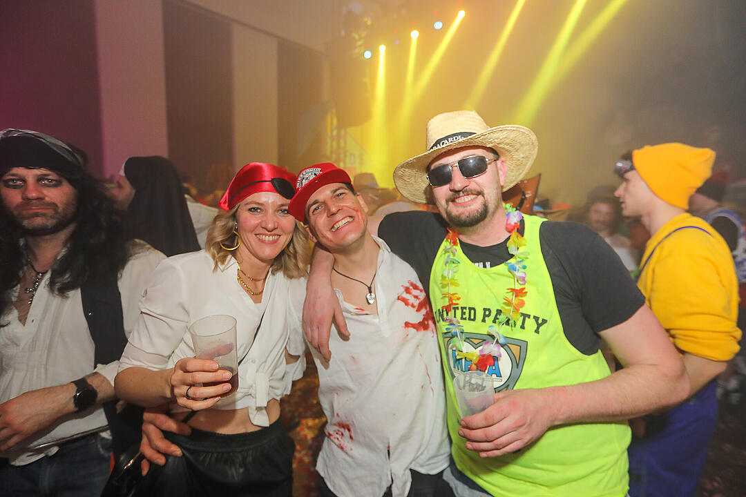 Beste Partystimmung in der Stadthalle