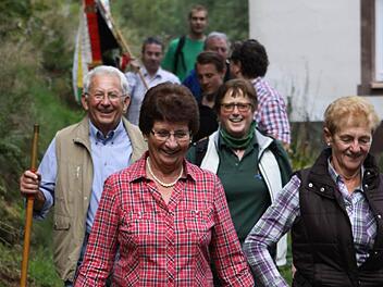 Der Frankenwaldsteig (hier bei Schnaid) weckt das Interesse vieler Wanderer. Foto: Archiv/Michael Wunder