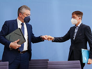 Lothar Wieler und Karl Lauterbach
