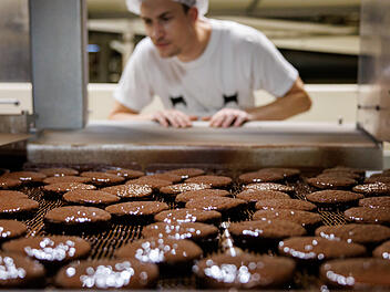 Lebkuchen-Produktion
