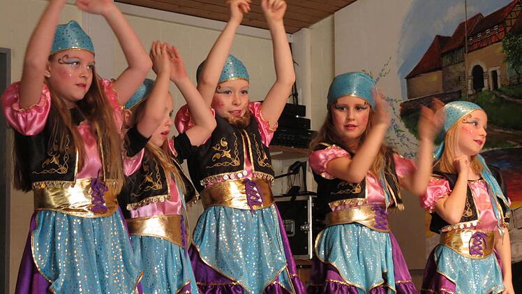 Gastgarde aus Euerdorf: Die Dancing Kids.