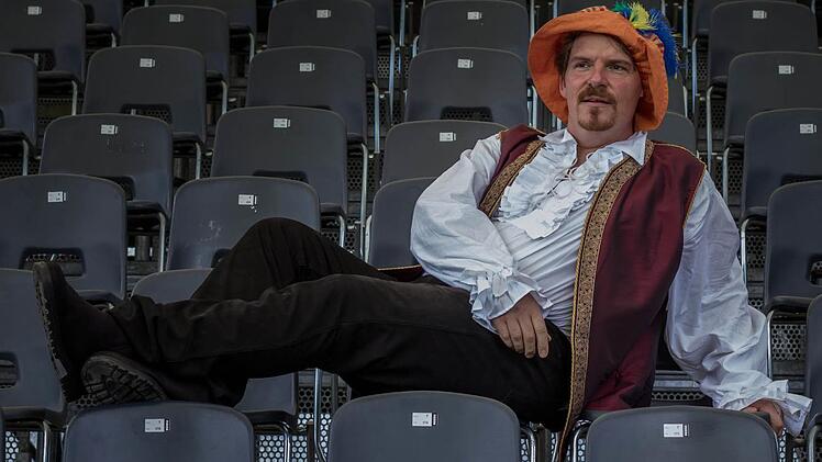 Hardy Kistner freut sich auf seine Rollen bei den Rosenberg-Festspielen.  Foto: Mariell Dörrschmidt