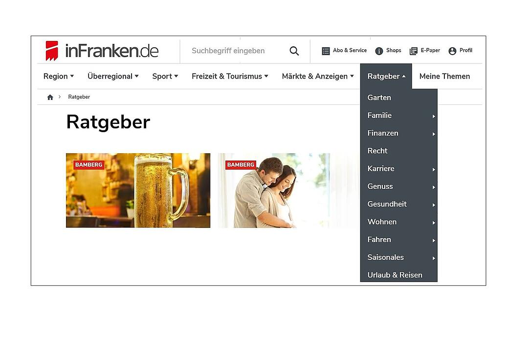 Relaunch inFranken.de: Was ist neu?