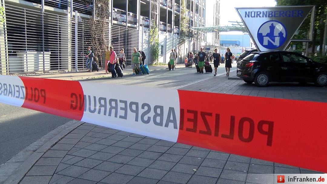 Herrenloser Koffer sorgt für Aufregung am Airport Nürnberg