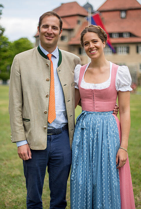 Heimf&uuml;hrung der Braut des F&uuml;rsten Castell-R&uuml;denhausen