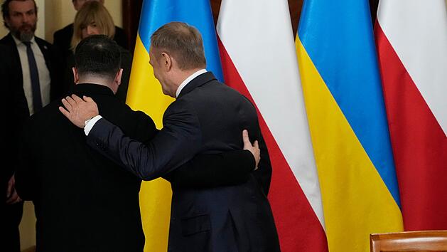 Ukrainischer Pr&auml;sident Selenskyj besucht Warschau