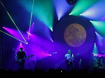Die Pink-Floyd-Tributeband "Echoes" eröffnet am Mittwoch, 16. Juli, 20 Uhr, den diesjährigen Open-Air-Reigen auf der Plassenburg.  Fotos: privat