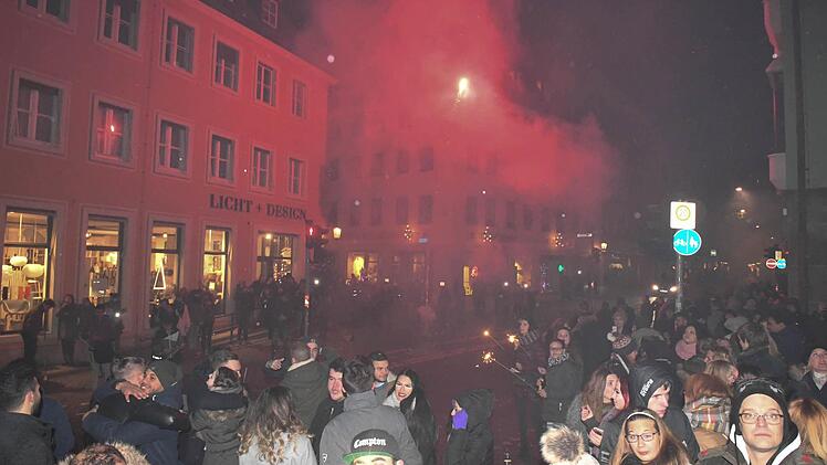 Silvester 2016 in Bamberg Foto: Ronald Rinklef