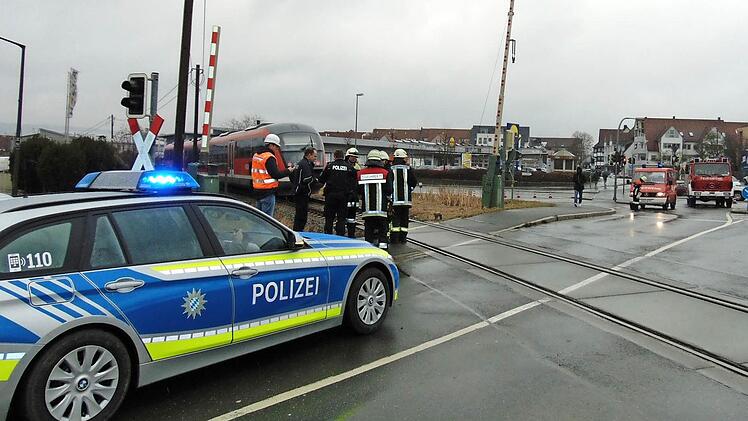 Polizei und Feuerwehren waren vor Ort.