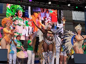 Coburger Samba-Festival 2022 erzielt freudige Bilanz - Oberb&uuml;rgermeister "&uuml;berw&auml;ltigt"