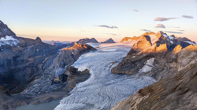 Gletscher Claridenfirn
