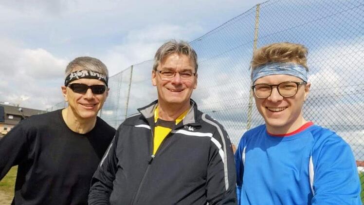 v. li.: Jochen Brosig, Rainer und Jonas Brosig