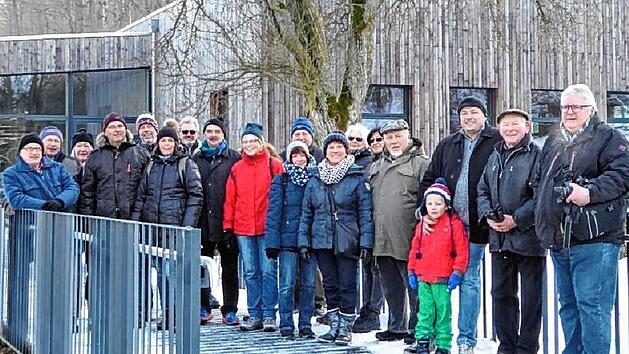 Winterliche Wanderung zum Steigerwald-Zentrum