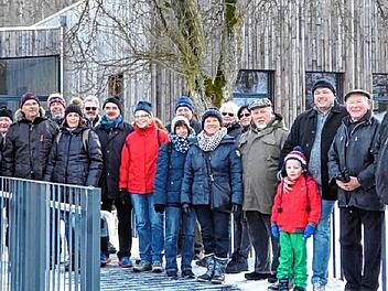 Winterliche Wanderung zum Steigerwald-Zentrum