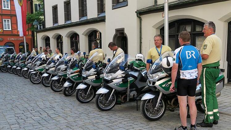 Impressionen von der BR-Radltour 2017    Foto: privat