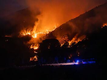 Waldbrände in Spanien
