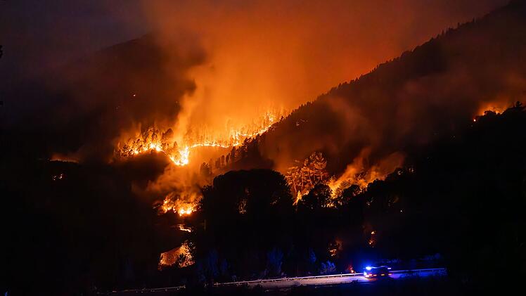 Waldbrände in Spanien
