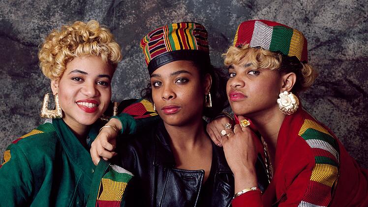 Sie waren die "ersten Ladies des Hip-Hop": Salt 'n' Pepa  mit (von links) Cheryl James ("Salt"), DJ Spinderella alias Deidra Roper und Sandy Denton ("Pepa") hatten in den 90er-Jahren zahlreiche Hits.
