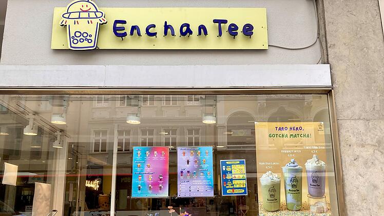 Der Bubble-Tea-Laden "Enchantee" in Bamberg