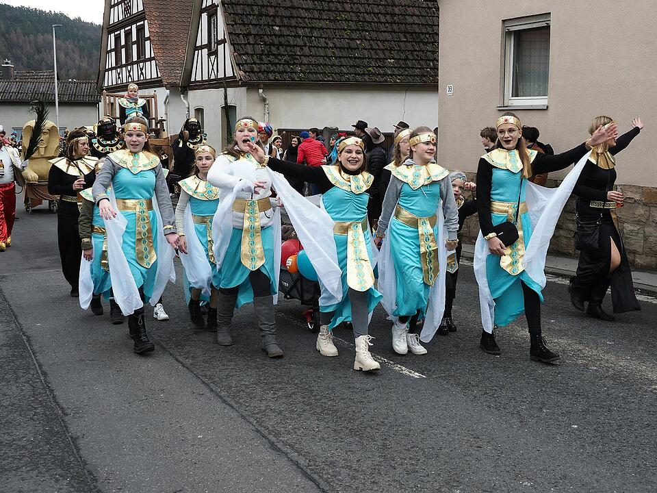 Impressionen vom stimmungsvollen Umzug