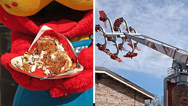 Karls Erdbeer-D&ouml;ner: Die s&uuml;&szlig;-herzhafte Attraktion begeistert Europa