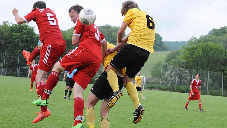 Luftkampf in Reiterswiesen. Foto: Hopf