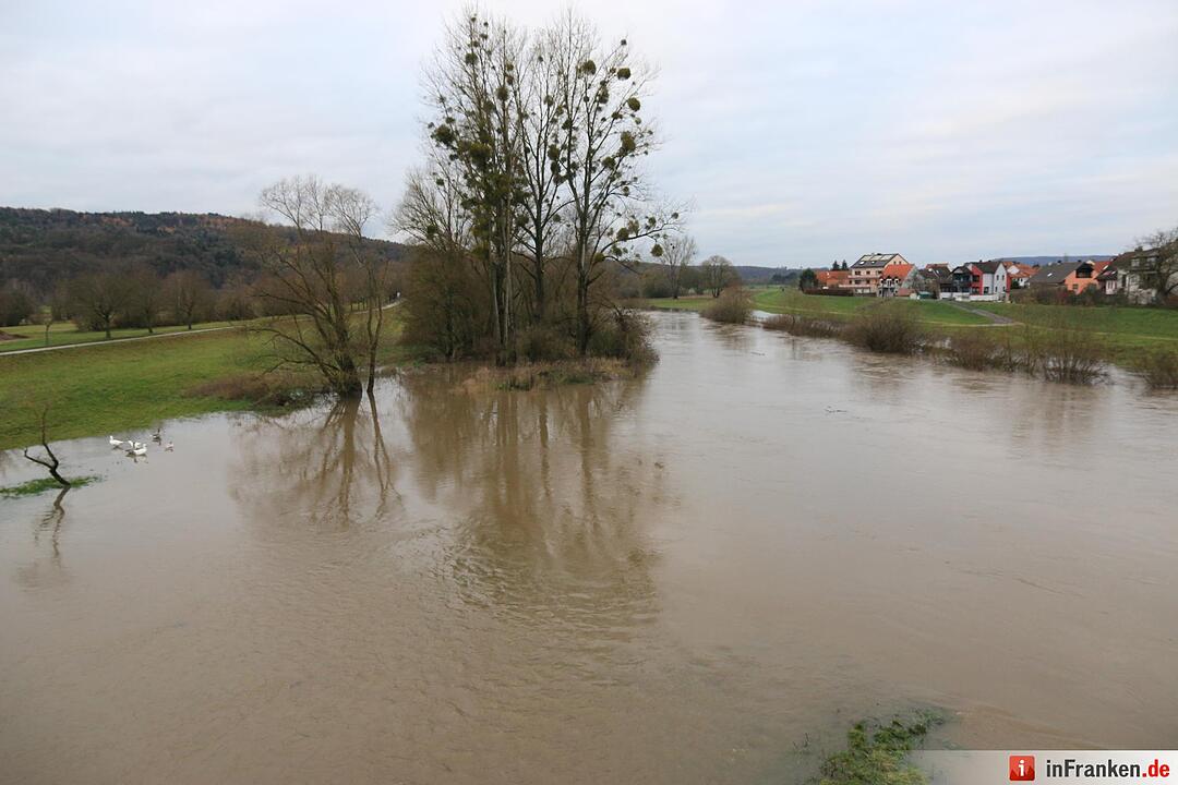 Überschwemmung in Oberfranken - Kemmern