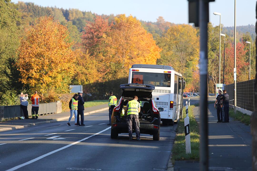 Busunglück in Kronach: Schulkind mitgeschleift