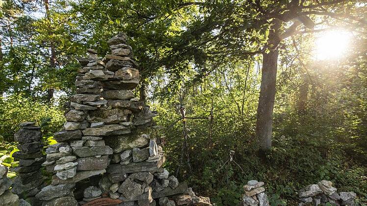Kunst an der Michelskapelle. Foto: Jürgen Hüfner