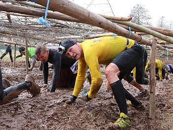 Jede Menge Hindernisse werden in einer Woche beim Braveheart-Battle 2015 aufgebaut - heuer zum letzten Mal in Münnerstadt, 2016 soll der Extremlauf nach Bad Kissingen umziehen. Foto: Archiv/Barbara Herbst