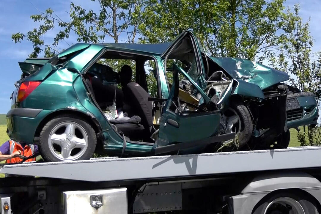 Waldbüttelbrunn: Mutter mit zwei Kindern bei Unfall schwer verletzt