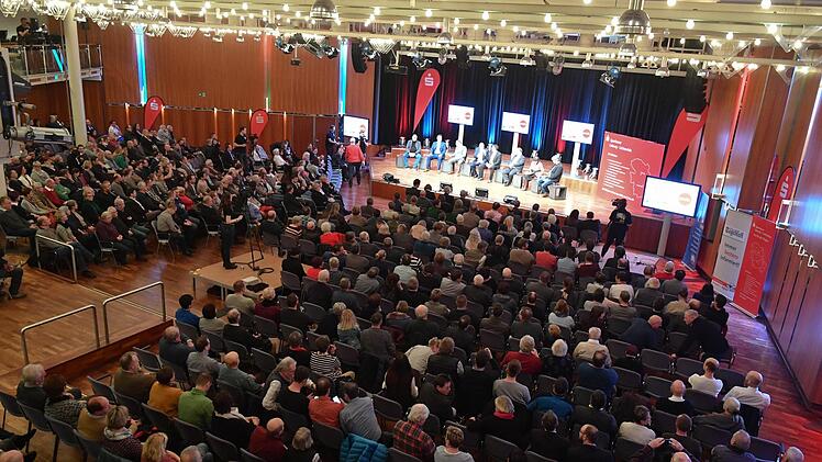 Impressionen vom Coburger Regionentalk im Kongresshaus zur LandratswahlFoto: Ronald Rinklef