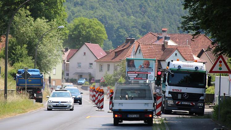 Bilder von der Ortsdurchfahrt Arnshausen. Foto: Ralf Ruppert