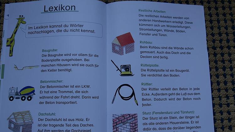 So sieht das Unterrichtsmaterial  zum LehrplanPLUS für Grundschulen aus, die Coburgs Studenten im Rahmen ihres Studiums des "Coburger Weg-Projekts" kreierten. Foto: Manja von Nida