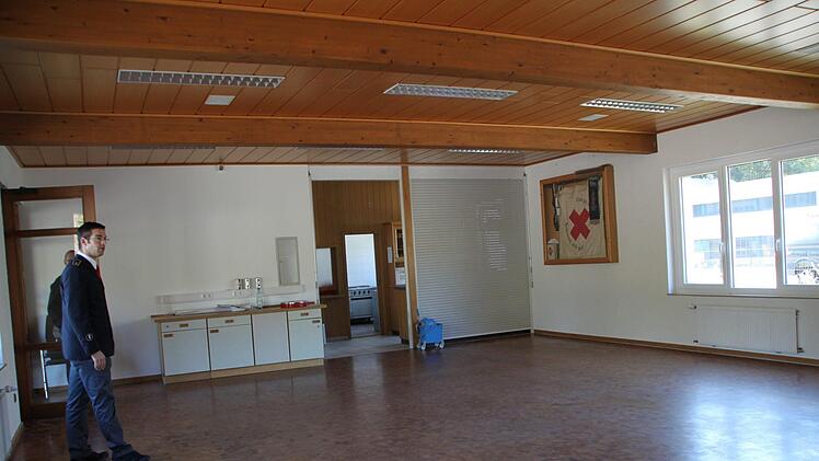 Der alte Schulungsraum ist erhalten geblieben, genauso wie die Küche. Foto: Ulrike Müller