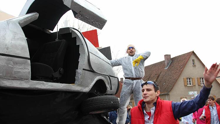 Faschingszug in Steinach. Foto: Benedikt Borst