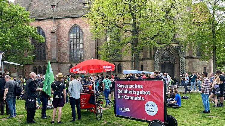 Global Marijuana March Nürnberg: Cannabis-Parade mit Hunderten Demonstranten - Bilderstrecke