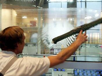 Fensterputzer - oder Vision Clearance Engineer? Foto: Symbolbild dpa