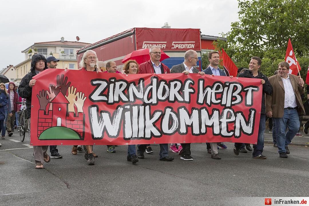 Demonstration gegen Rechts in Zirndorf