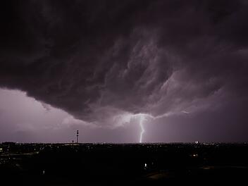 Unwetter in Kansas (Symbolbild).