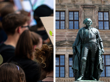 Erlangen: "Studenten stehen auf“ - bis zu 1000 Teilnehmer protestieren gegen 2G an Uni
