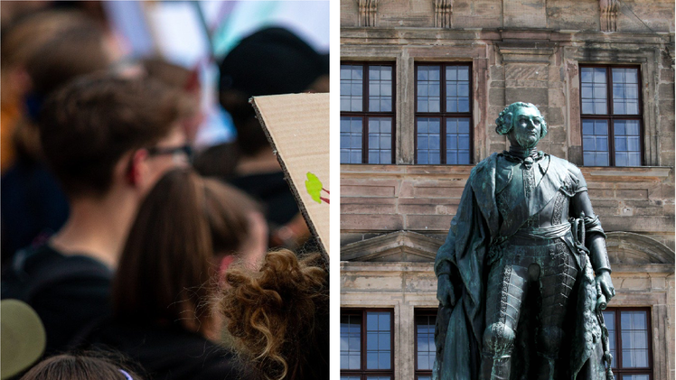 Erlangen: "Studenten stehen auf“ - bis zu 1000 Teilnehmer protestieren gegen 2G an Uni