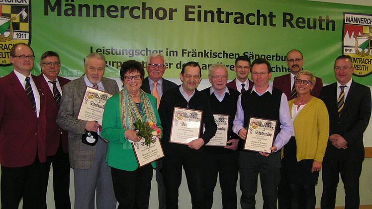 Ein Teil der Geehrten Foto: Heidi Amon