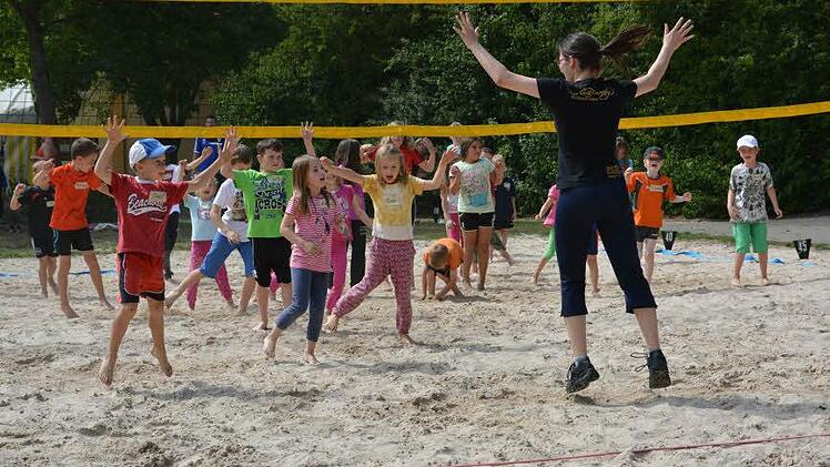 Ferienprogramm des TSV Münnerstadt.Foto: Björn Hein