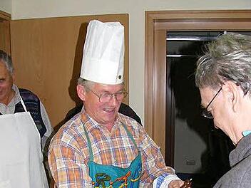 Bei der "Männerwirtschaft" geht nichts ohne Humor.  Foto: privat