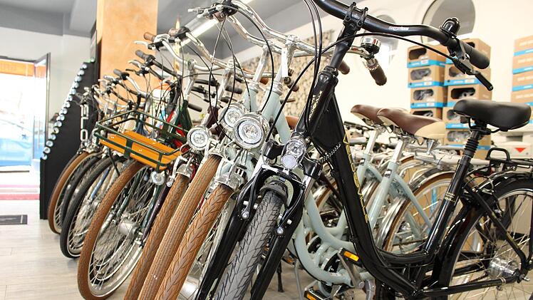Hier findet jeder sein neues E-Bikes.  Fotos: Lukas Pitule