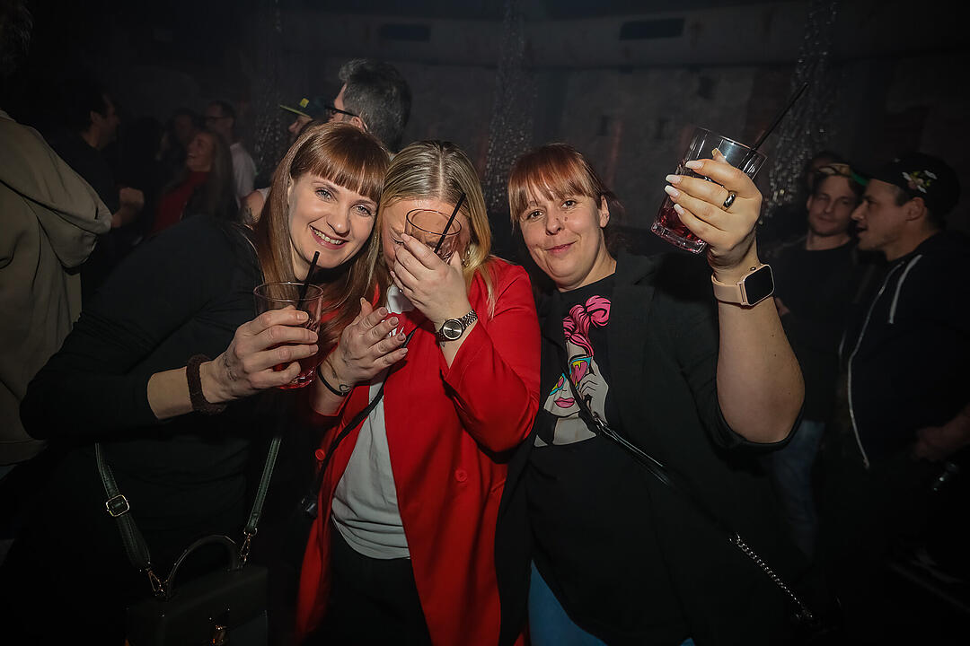 Mit DJ Matze, DJ Franky und DJ Agileja.